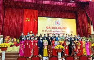 Đại hội đại biểu Hội Chữ thập đỏ huyện Ứng Hòa nhiệm kỳ 2021 - 2026